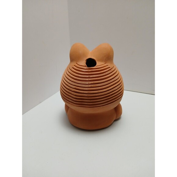GARFIELD Figure Terra Cotta Ceramic CHIA PET Grow Plant Seeds Afro 1990s PAWS - Picture 3 of 6